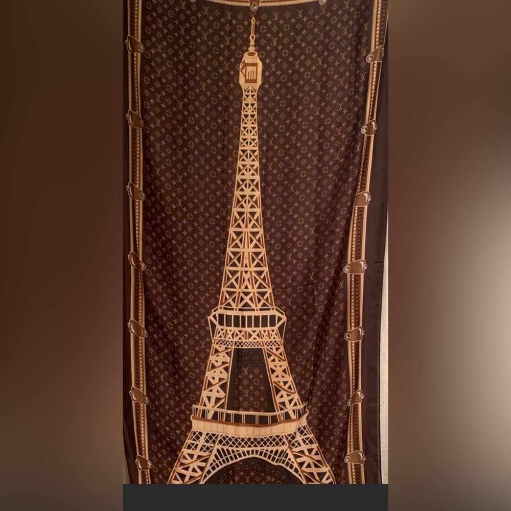 Louis Vuitton Eiffel Tower Scarf